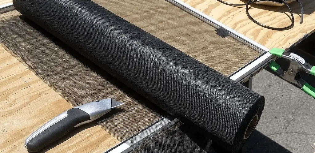 Window screen replacement materials and tools for screen repair in Wilmington, NC